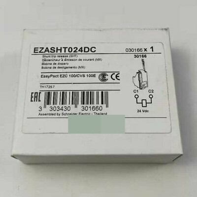 #ad one New Schneider EZASHT024DC circuit breaker pressure loss coil trip unit ship $132.43