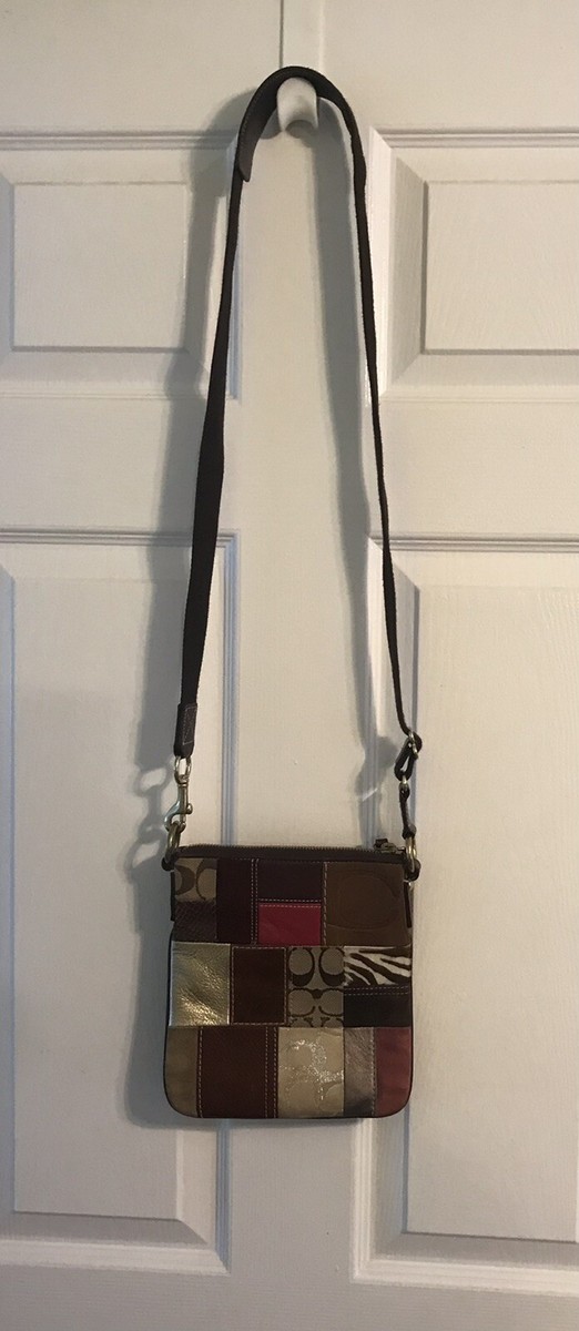 Coach Vintage Limited Edition Patchwork Multi Crossbody Bag