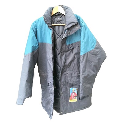 Regatta Harris Mens Work Wear Jacket in Navy/Royal Blue Size M