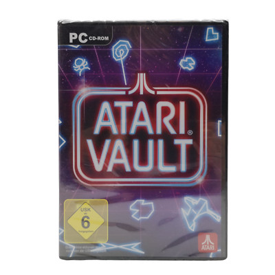 PC Spiel Atari Vault - 100 Atari- & Arcade-Spiele CD-ROM + Steam-Key - NEU OVP