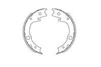 KBS-9925 Kavo Parts Bremsbackensatz, Feststellbremse FüR Toyota