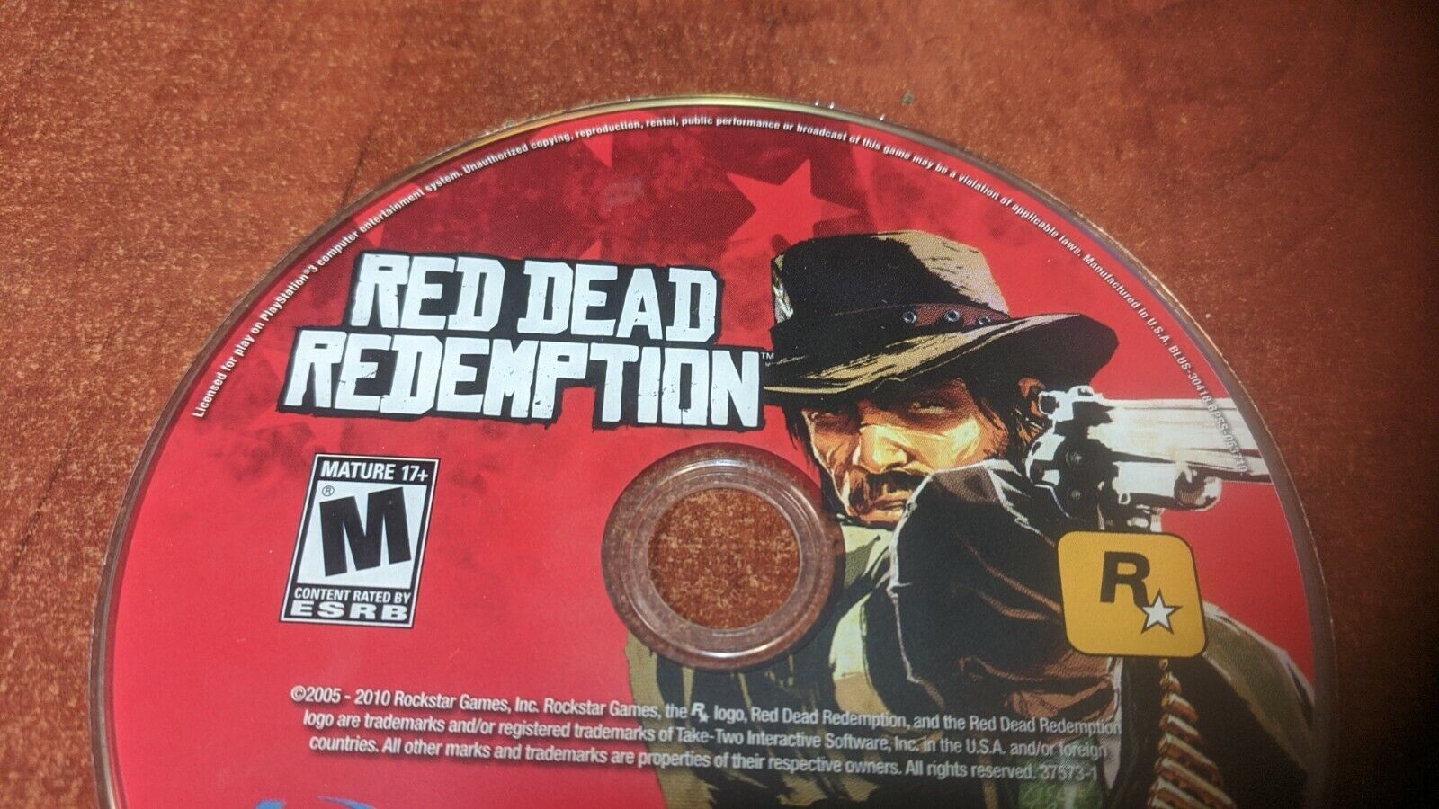 PS3 RED DEAD REDEMPTION GAME DISC ONLY GREAT CONDITION Free Shipping!!