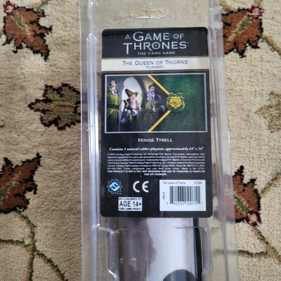 Juego de Tronos TCG - Alfombra de juego La reina de las espinas Foto 3 de 3