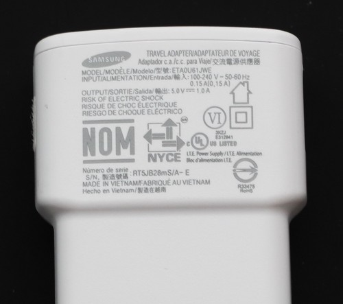 Original Original Samsung ETA0U61JWE Ladegerät Adapter mit Micro USB Kabel SR - Bild 3 von 3