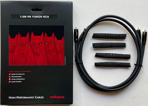 AudioQuest Yukon RCA - 1.0 Meter Pair - New - Open Box - Authorized Dealer - Picture 3 of 5