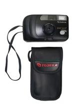 Fujifilm Smart Shot II 35mm Camera w/ Strap & Original Case *UNTESTED* NICE Cond