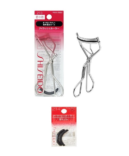NEW Shiseido Eyelash Curler 213 Refill 214 Pad import Japan p&p fs eBay