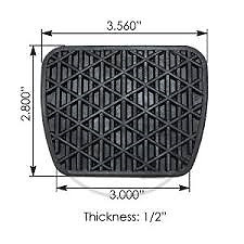Brake Pedal Pad Freightliner Century, Columbia, Coronado, M2 