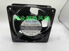 1 Pc. New 12038S220 220-240V 0.17A 12CM 12038 2-Wire Axial Fan Cooling Fan