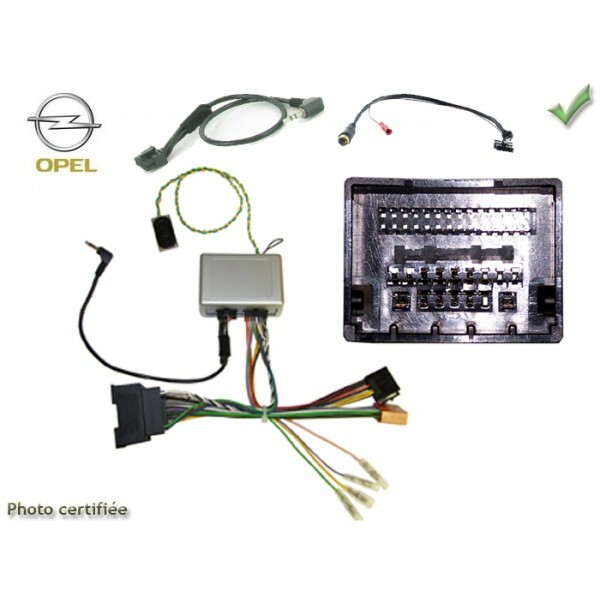 Commande au volant Opel Mokka 2012 avec boutons de contrôle audio