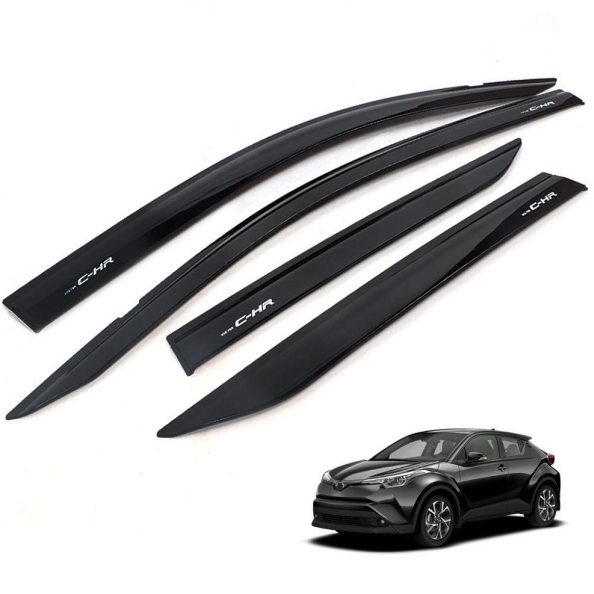 Fit 2018 Toyota C-HR CHR Exterior Window Sill Trim 4 PCS