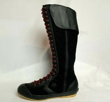 knee high converse laces