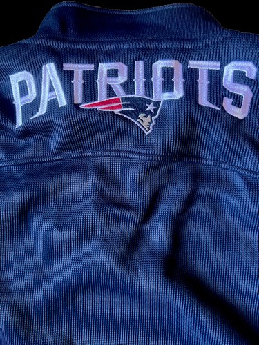 NEW ENGLAND PATRIOTS "NFL TEAM APPAREL" THERMA WEAVE SWEATSHIRT MEN'S XLARGE $95 - Picture 3 of 5