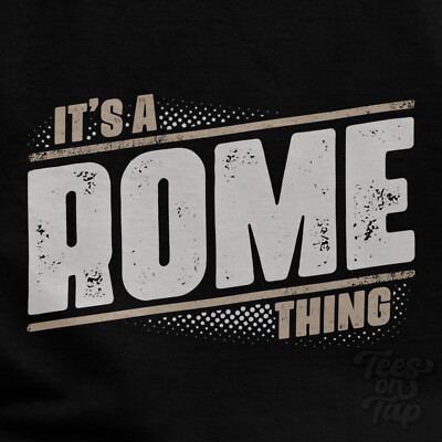 IT'S A ROME THING T-SHIRT Name Nachname lustig Familie Geschenkidee