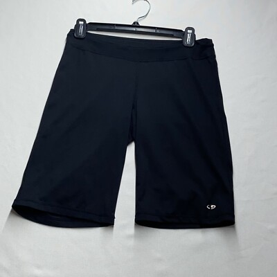 Champion Yoga Shorts Women’s S Fitted Black Athletic Running Biking Sport’s 