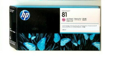 Original Tinte HP DesignJet 5000 5500 / C4935A Nr. 81 LIGHT MAGENTA Cartridge