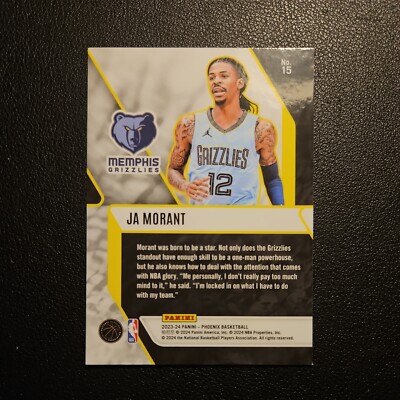【アジア限定 NEW YEAR】JA MORANT PANINI アジア限定 NEW YEAR】JA MORANT PANINI