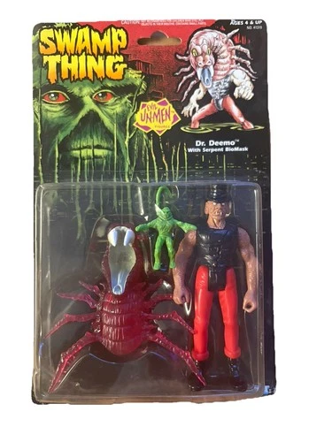 Kenner Swamp Thing Action Figure Dr. Deemo Evil Un-Men Vintage 90’s New Sealed