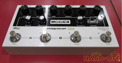 Mooer PreAmp Live Multi-Effekt-Gitarrenpedal mit Vorverstärker & FX - Japan-V...