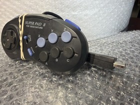 NEW Performance Super Pad 8 P-400 Controller Gamepad for Sega Saturn (No Box)