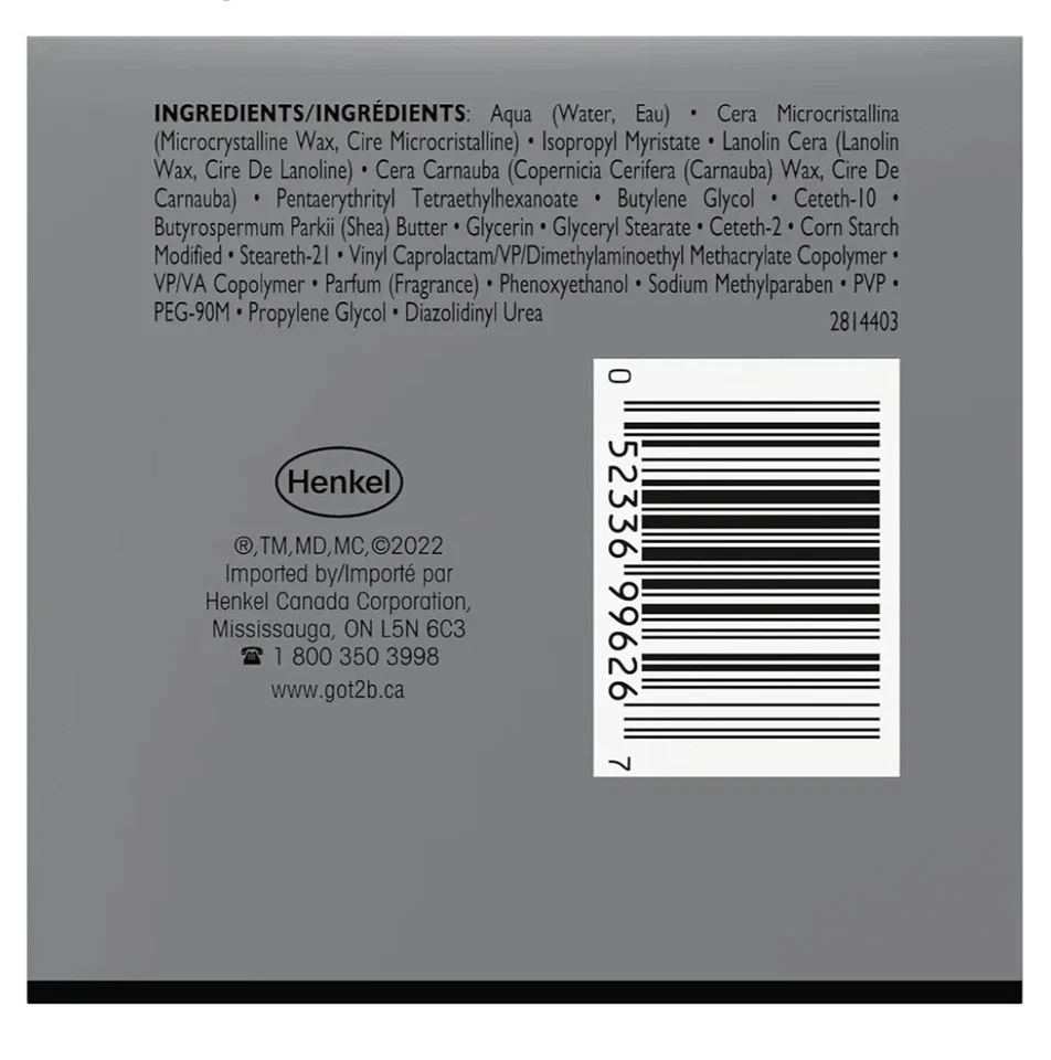 Got2B In Play Sculpt Paste Touchable Styles Tousle Mold Rough Up 2 oz (3 PACK) - Image 2 of 4