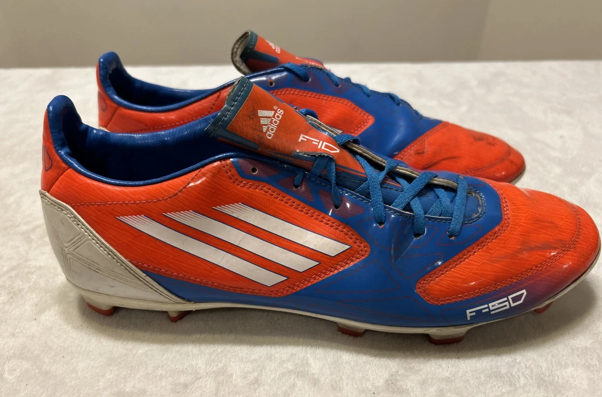 Adidas Messi Adizero F10 TRX FG World Cup Battle Pack 2014 Leather Shoes Size 9 Adidas +F10 Soccer Shoes US 9 1/2 (27.5cm) main image 4
