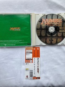 Magic the Gathering DC Dreamcast Game Used with Obi