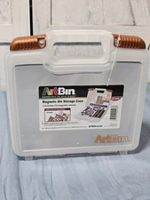 ArtBin 6978AB Magnetic Die Storage Case with 3 Magnetic Die Sheets, Portable New