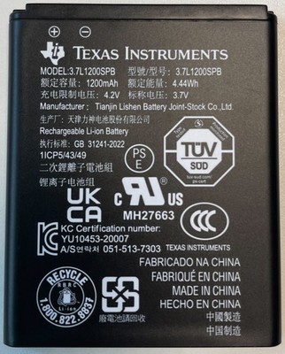 Akku für den TI-Nspire CX II-T CAS