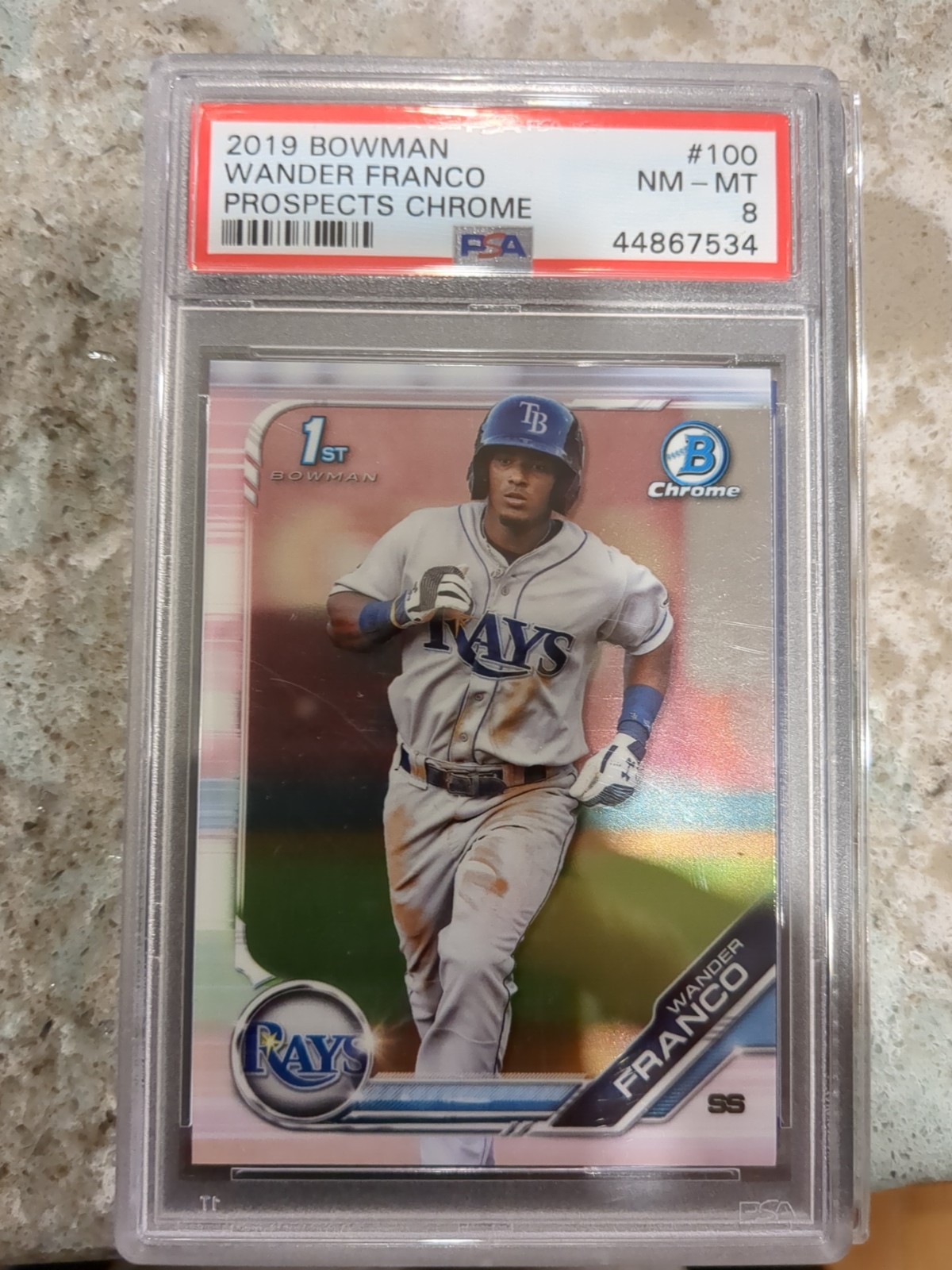 2019 Bowman - Chrome Prospects Wander Franco #BCP-100 (RC)