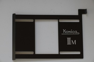 @RARE@ METAL Half Frame Adapter/ Mask for Konica IIIM Camera!