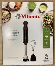 Vitamix 2-Speed Hand Immersion Blender 2pc Set NEW VM0226 Whisk Mixer Blends