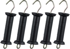 FENSMILE Insulated Fence Plastic Gate Handle, 5PCS Handle Heavy Duty Electric Fe