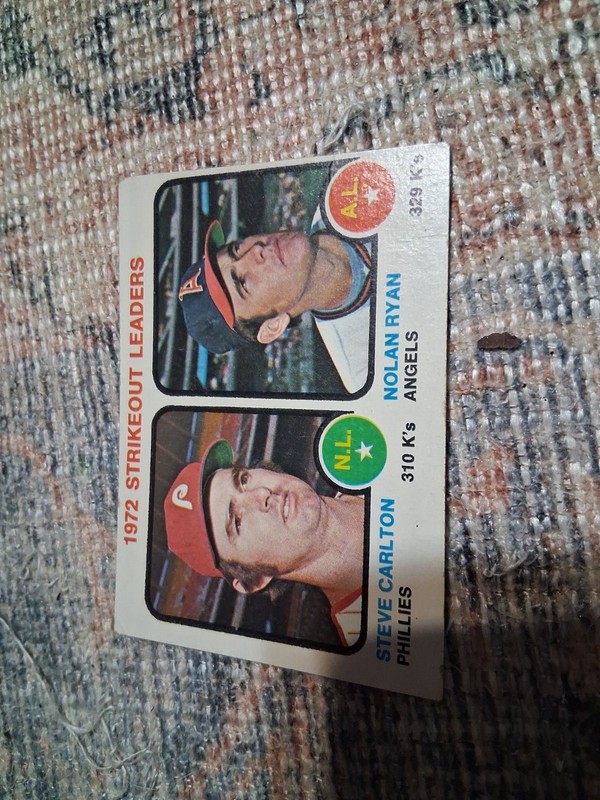 1973 Topps - League Leaders Nolan Ryan, Steve Carlton #67