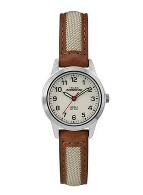 Timex  Expedition Women's Mini Field Watch, Nylon & Leather Strap,TW4B11900, NWT