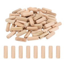 2/5 Holzd&uuml;bel, 168 St&uuml;ck 30mm Hartholz f&uuml;r M&ouml;bel & Bastelarbeiten