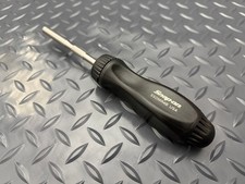 Snap-on Tools Black Hard Handle Ratcheting Screwdriver Ssdmr4b New Usa Snap-on Tools Black Hard Handle Ratcheting Screwdriver Ssdmr4b New Usa