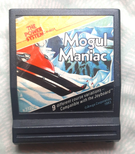 MOGUL MANIAC for Atari 2600 - Rare game, tested & working well!