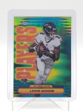 LAMAR JACKSON 2025 TOPPS CHROME POWER PLAYERS AQUA REFRACTOR /199 #PP-1 Q4705