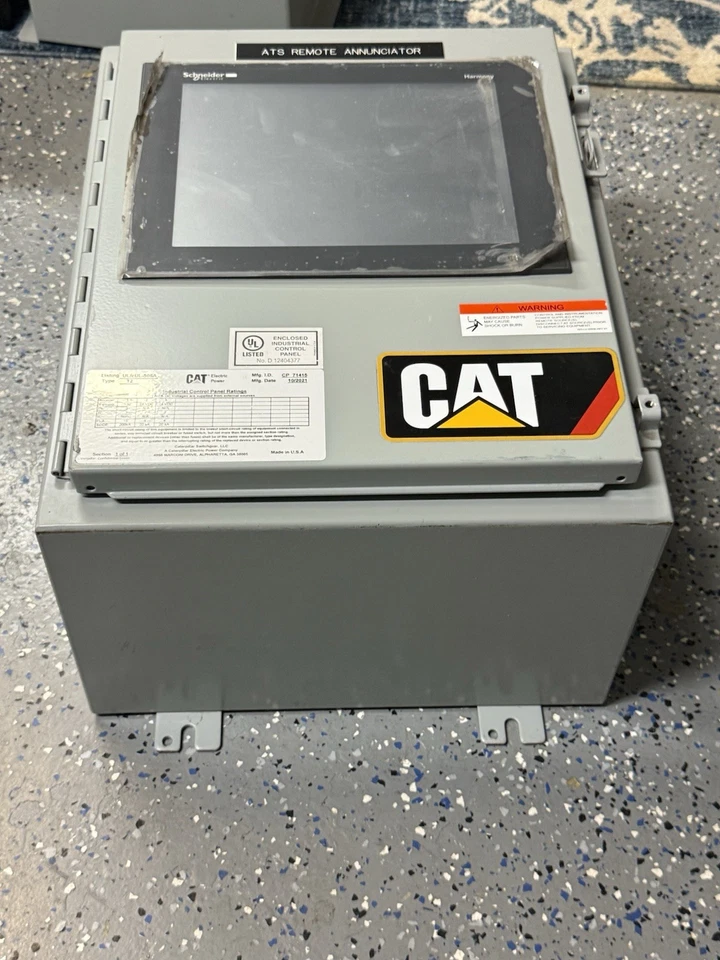 CATERPILLAR ATS PANEL CP71415 Pantalla SCHNEIDER HMIGTO6310 Caja A201610LP Ver Fotos Foto 2 de 4
