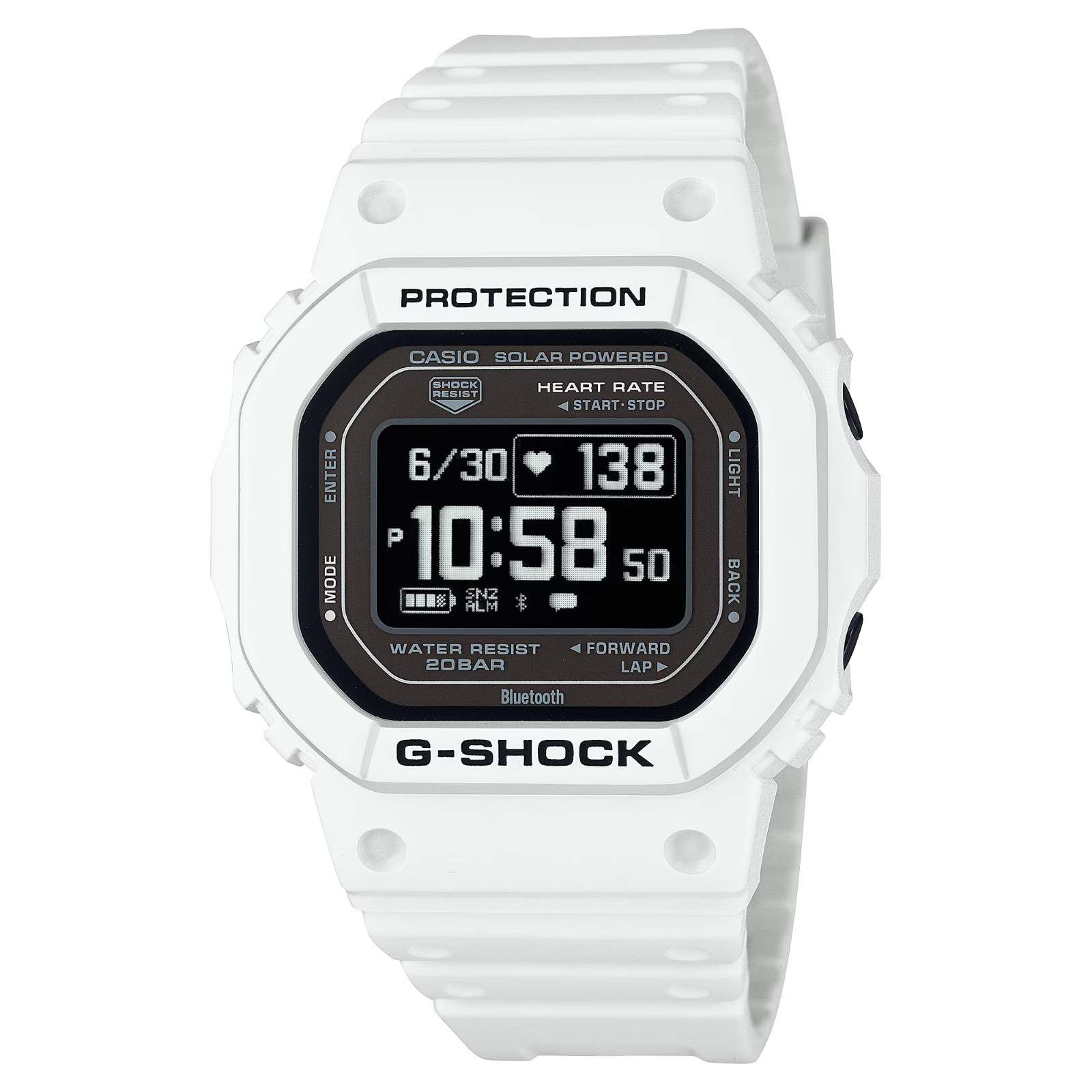 Casio G-SHOCK MOVE DW-H5600-7CR STRAVA Watch Heart Rate Monitor NEW IN BOX