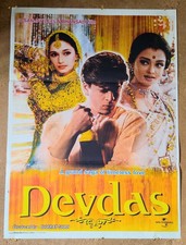 Affiche Devdas 2000 - Inde Bollywood - Shah Rukh Khan & Madhuri Dixit 30" x 40"