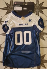 Pets First NFL Official Team Pet Wear Dallas Cowboys Dog Jersey- Size Large