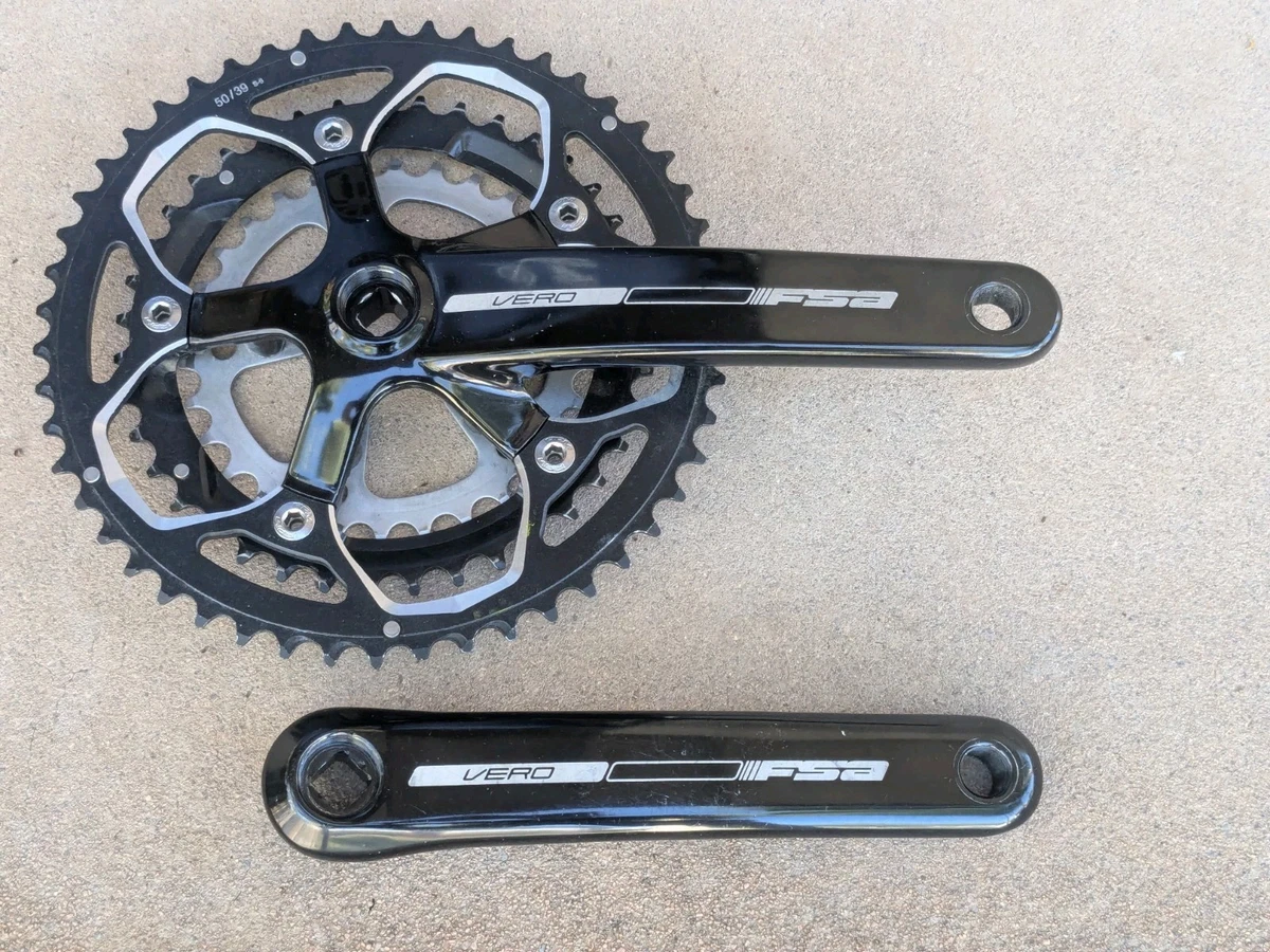 FSA Triple Chainring Crankset-With Chainrings for sale | eBay