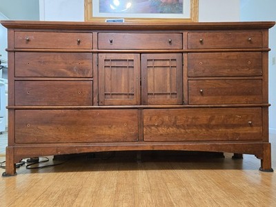 Lexington Bob Timberlake Arts & Crafts Triple Dresser & Landscape Mirror Set