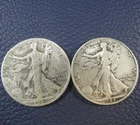 1943 P Walking Liberty Half Dollar 90% Silver - Lot 2 Condition Varies a