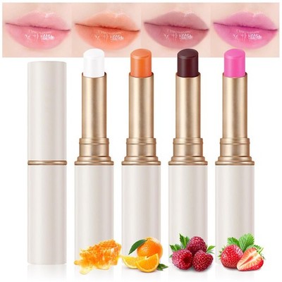 evpct 4Pcs Color Changing Lipstick Long Lasting Waterproof 24 Hours Original ...