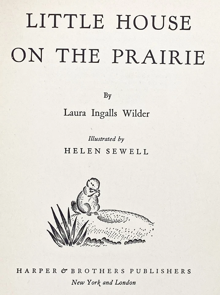 1935 First Edition LITTLE HOUSE ON THE PRAIRIE Helen Sewell LAURA INGALLS WILDER Foto 3 de 4