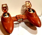 Star Wars Loose Vintage Cloud Car (1980) with two loose pilots