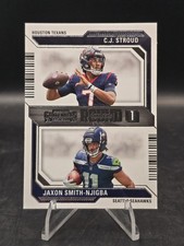 2023 Panini Contenders C.J. Stroud Jaxon Smith Njigba Round Numbers 1 (RC) #4